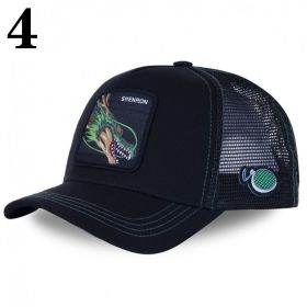 New Naruto Dragon Ball DRAGONBALL Mesh Cap Cartoon Mesh Cap Men And Women Baseball Cap Fashion Patch Trucker Cap