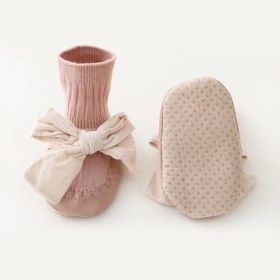 Baby Girl Big Bow Tie Decoration Non-Slip Toddle Shoes